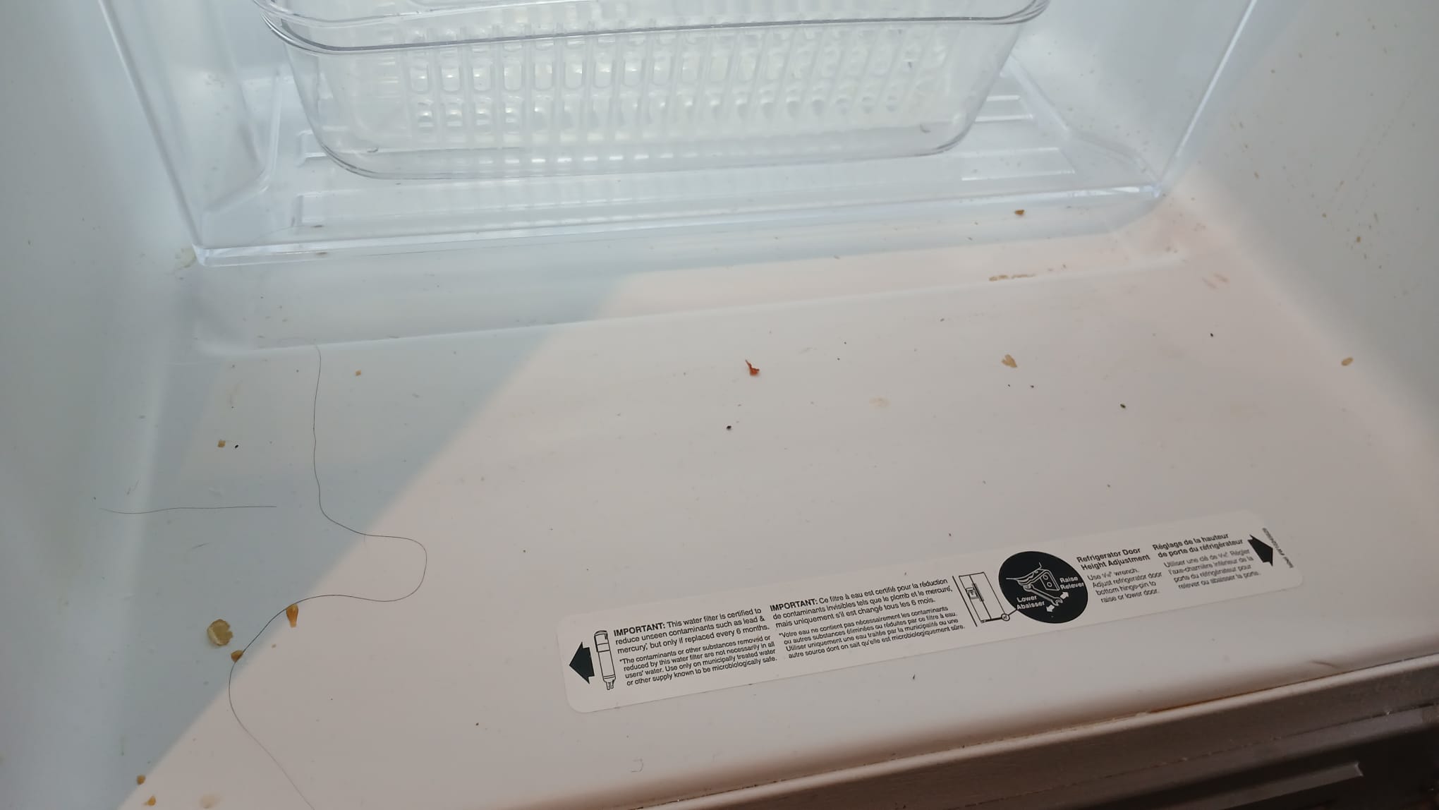 Kitchen before deep cleaning - Meza's Cleaning Service Carolinas